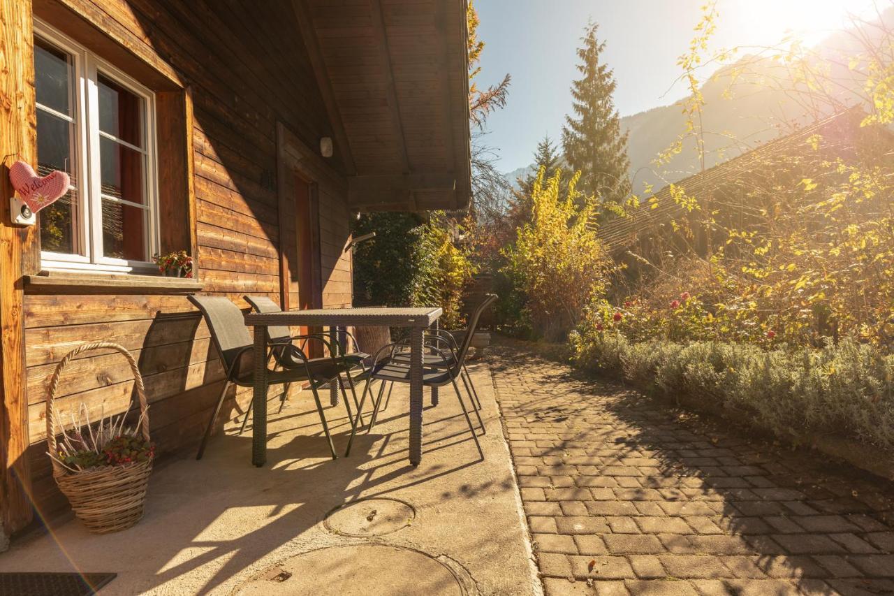 Chalet Wäschhüsli near Interlaken, Grindelwald&Lauterbrunnen Gsteigwiler Exterior foto